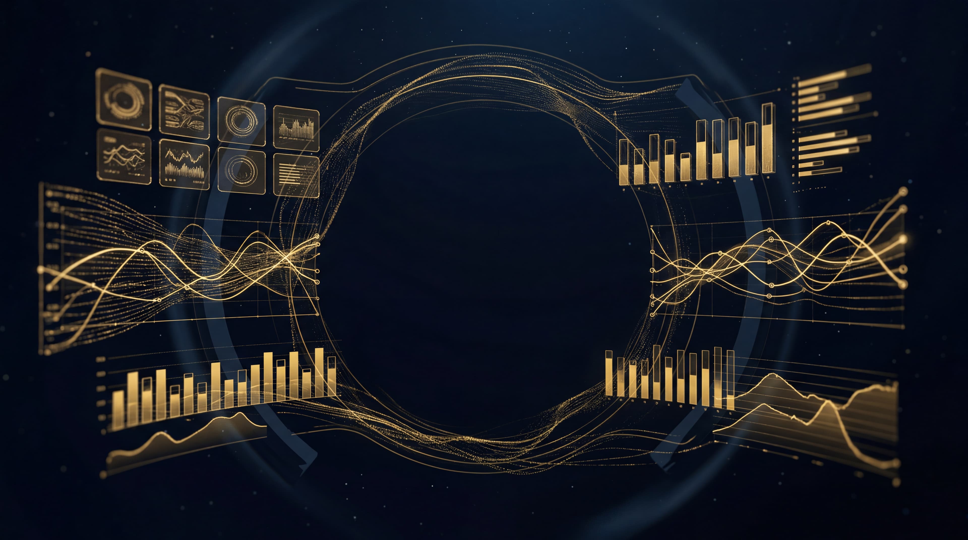 Dashboard com métricas de atendimento e dados de performance em tempo real